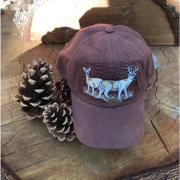 Shasta Wear Mens Baseball Hat Brown NEW - Picture 5 of 10